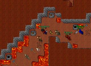 drag solo with spears